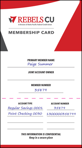 membership card